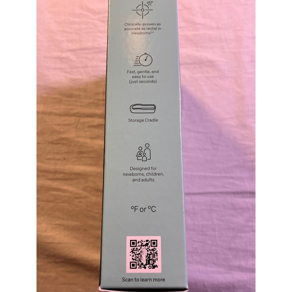 Braun ThermoScan 5 Ear Thermometer Unisex OS White NEW IRT6500 ExacTemp - Picture 6 of 7